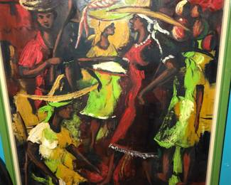 Emmanuel Jolicoeur Haitian oil 