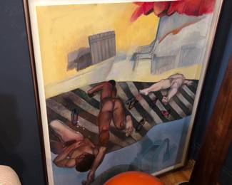 Shirley Alley Campbell gauche  drawing 