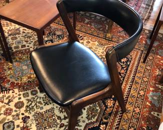 Pair of Kai Kristiansen Dining Chairs in Teak