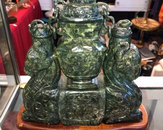Carved jade 