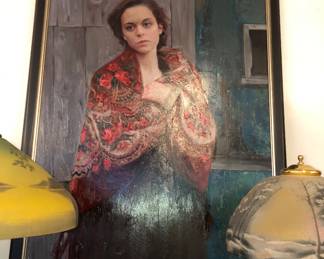 Svetlana Tartakovska large oil on panel