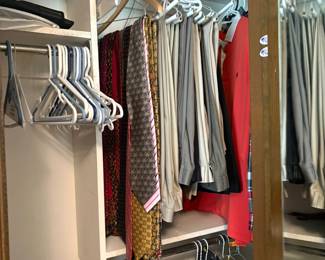 ties and men's pants