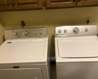 washer and dryer