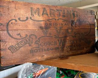 Martins Scotch wood box