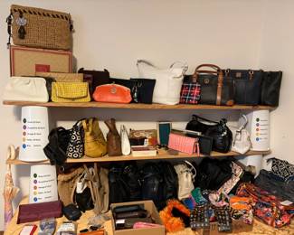Name brand purses some never carried
