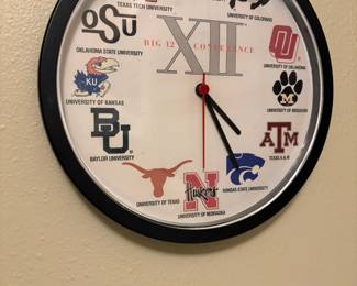 Big XII clock