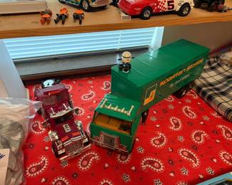 vintage toy trucks