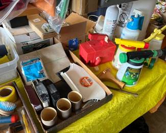 painting and yard supplies