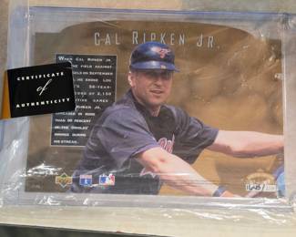 Fabulous baseball memorabilia 