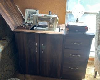 Kenmore sewing machine in a great vintage cabinet