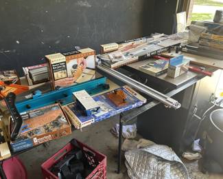 Many more woodworking tools