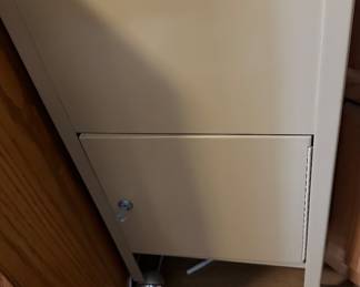 Metal file cabinet
