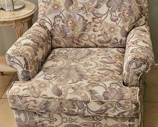 Beautiful floral accent chair 