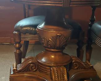 Base of table and chairs in previous picture