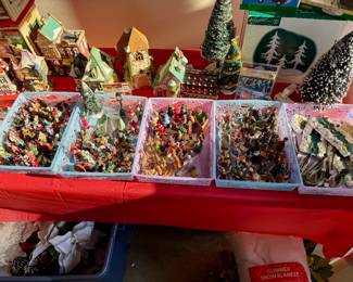 Assorted Christmas Decorations