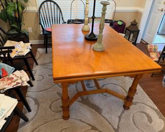 Solid Maple Dining Table