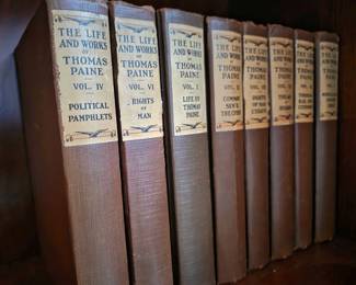 The Life & Works of Thomas Paine, 8 volumes bid #3