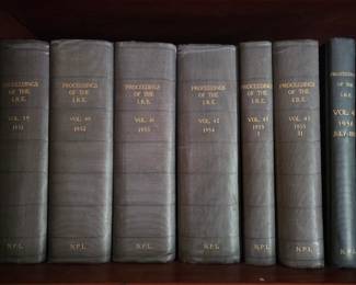 Proceedings of the I.R.E., 7 volumes bid #4