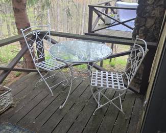 Vintage outdoor set