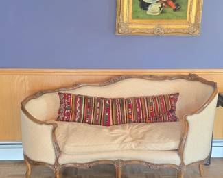 Victorian "conversation" settee
