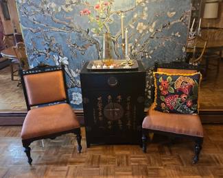 Lake woodchires and asian cabinet