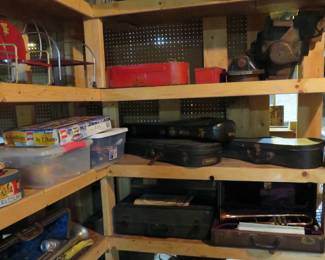 Old Trumpets, Violins & Industrial Molds