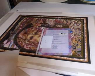 Several Signed Serigraphs & Silkscreens w/COA's