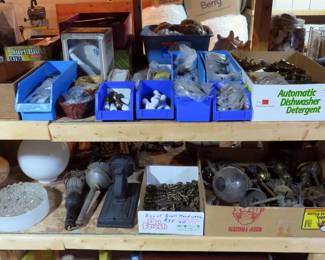 Vintage Hardware & Lamp Parts