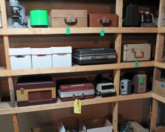 Microscope, Record Players & Projectors
