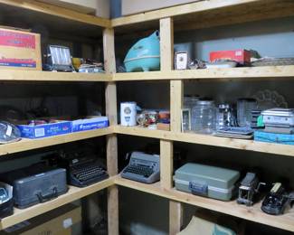 Many Typewriters & Car Parts