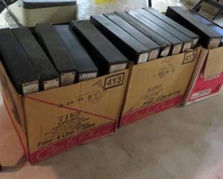 4 Boxes of Ampico Player Piano Rolls