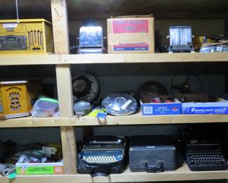 More Typewriters, Car Parts & Vintage MCM Appliances