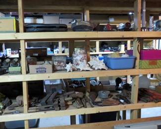 Seashells, Tools & Fishing Rods