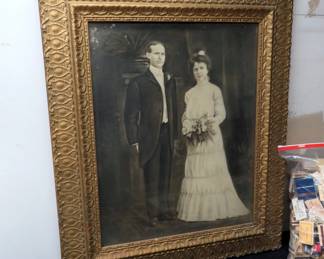 Gold Gesso Victorian Frame