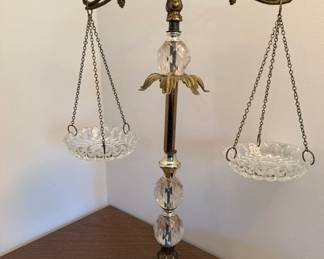 Regency style scales of Justice