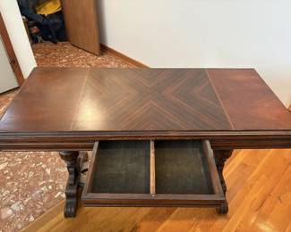 console table with drawer