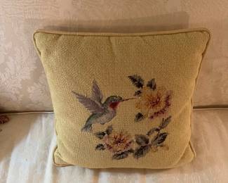 needlepoint pillow