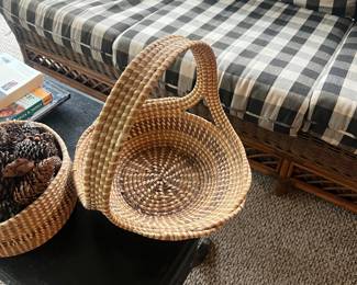 sea grass basket