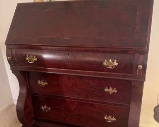 drop leaf antique desk