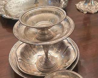 Several silver pieces