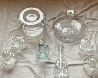 Lot 3: Unique Vintage Glass Lot