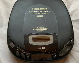 Lot 23: Panasonic SL-S341C Car and Portable CD Player