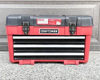 135 CraftsmanPortableToolboxwith3MetalDrawers