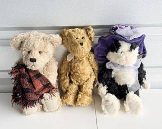 83 MixofBoydsBearTheMohairCollectionPlushToys