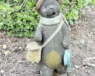 118 OutdoorResinMoleGardenStatue