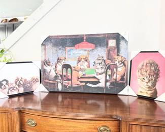 128 Setof3HobbyLobbyAnimalWallArtCanvasPrints