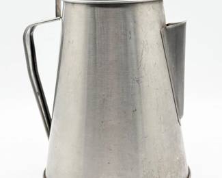 47 StainlessSteelCoffeePotServerMidCenturyModScandinavianStyle