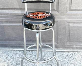 18 HarleyDavidsonVinylStool