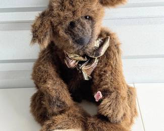 48 BearlyTherebyLindaSpiegelGaylordPlushTeddyBear
