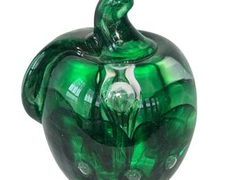 Art Glass Apple Joe Rice